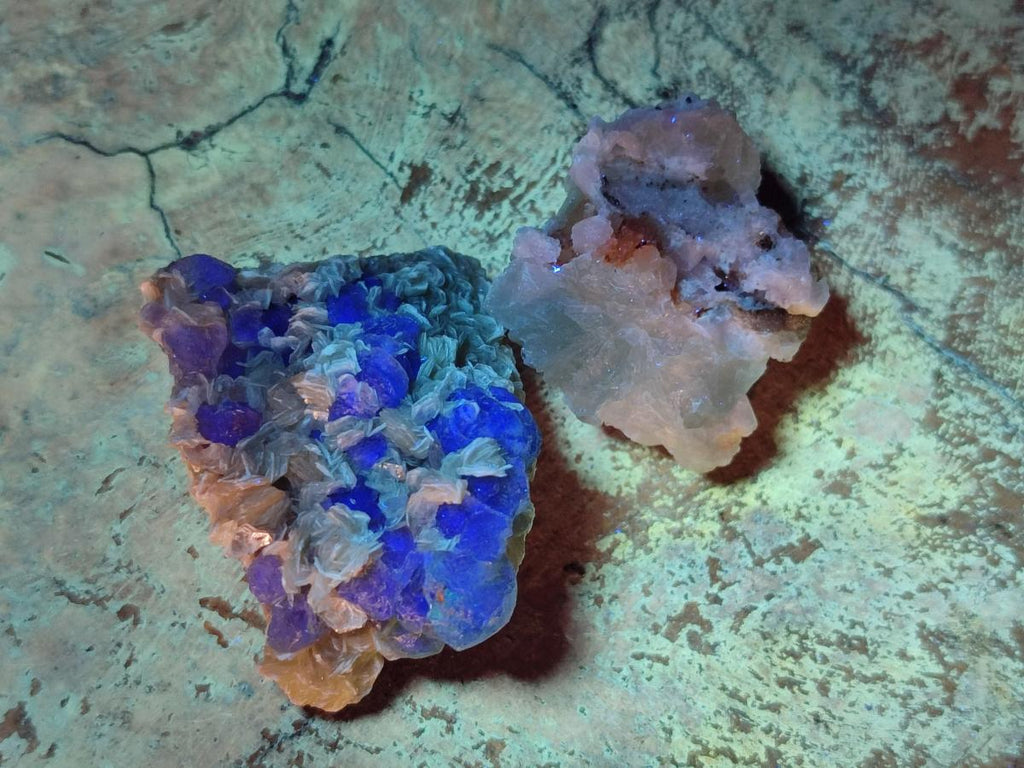 Natural Mix of Mineral Specimens x 25 From Erongo, Namibia - Toprock Gemstones and Minerals 