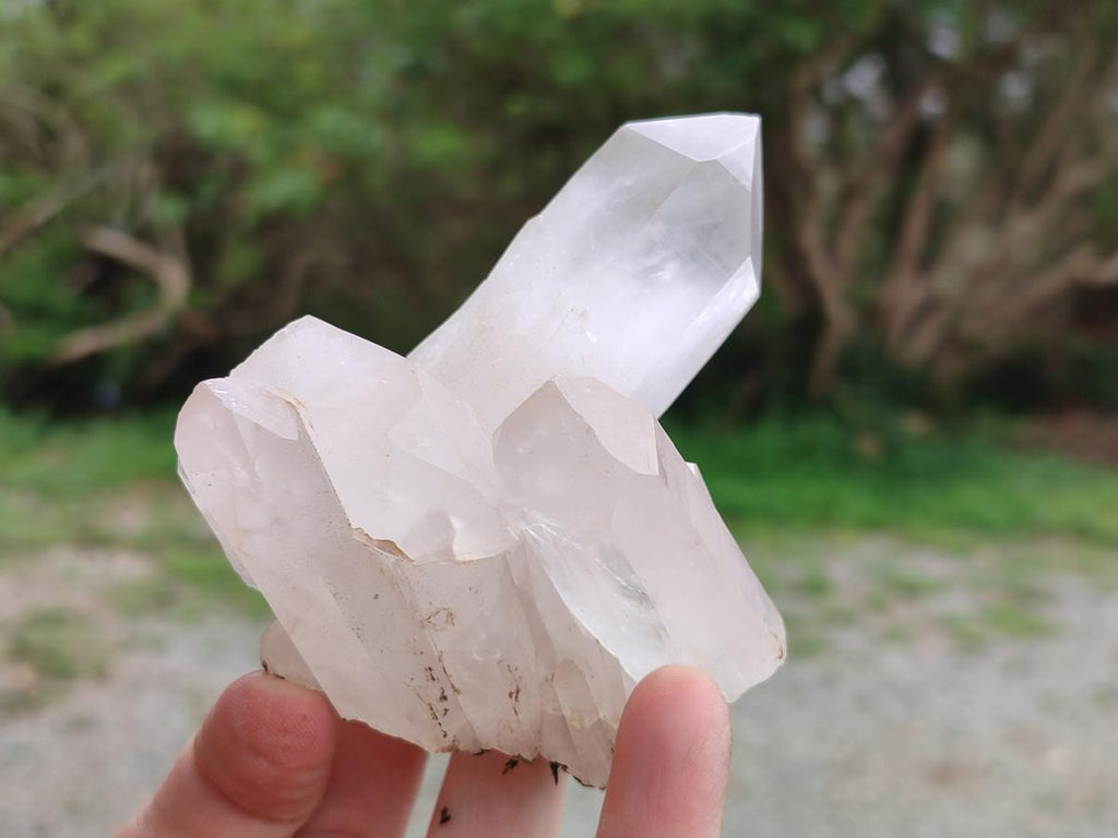 Natural Malagasy Quartz Clusters x 12 From Madagascar - Toprock Gemstones and Minerals 