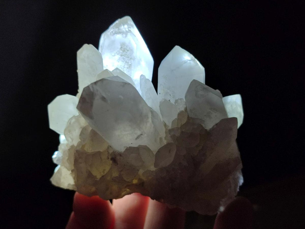 Natural Malagasy Quartz Clusters x 12 From Madagascar - Toprock Gemstones and Minerals 