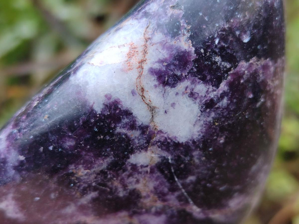 Polished Large Lepidolite Free Forms x 6 From Zimbabwe - Toprock Gemstones and Minerals 