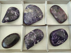 Polished Large Lepidolite Free Forms x 6 From Zimbabwe - Toprock Gemstones and Minerals 