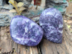 Polished Large Lepidolite Free Forms x 6 From Zimbabwe - Toprock Gemstones and Minerals 