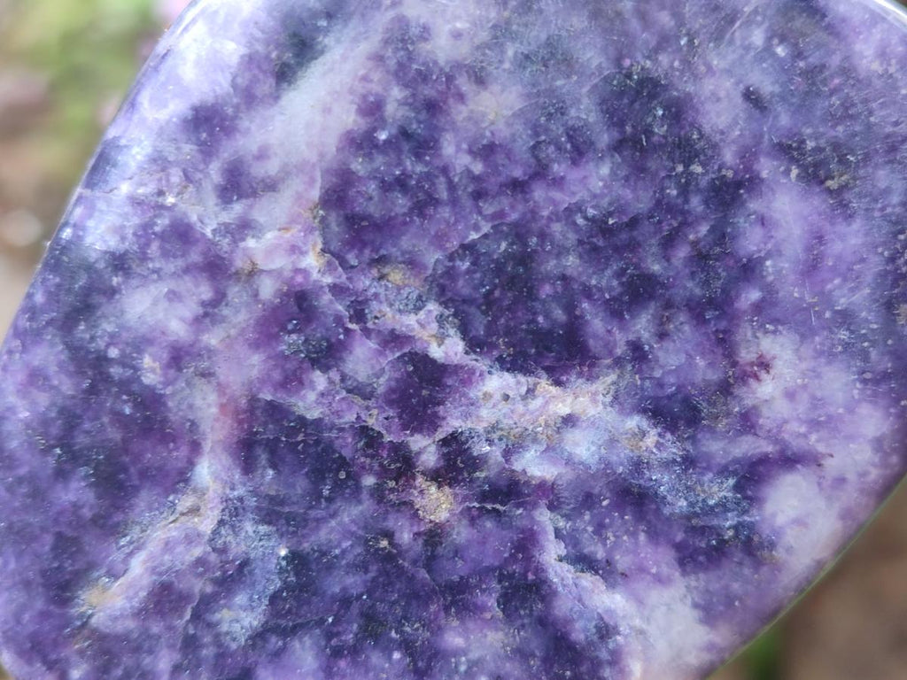 Polished Large Lepidolite Free Forms x 6 From Zimbabwe - Toprock Gemstones and Minerals 