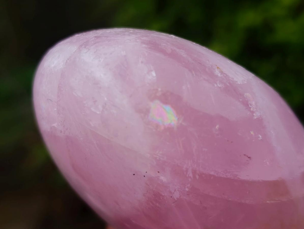 Polished Gemmy Rose Quartz Standing Display Pieces x 2 From Madagascar - Toprock Gemstones and Minerals 