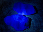 Polished One Side Watermelon Fluorite Slice x 6 From Uis, Namibia - Toprock Gemstones and Minerals 