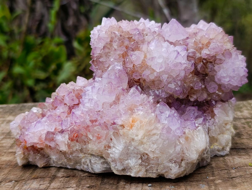 Natural Large Flower Spirit Ametrine Cluster x 1 From Boekenhouthoek, South Africa