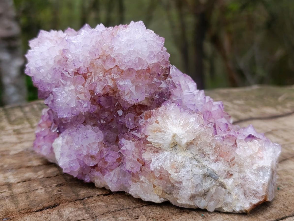 Natural Large Flower Spirit Ametrine Cluster x 1 From Boekenhouthoek, South Africa