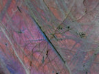 Polished Rare Purple Sunset Flash Labradorite Standing Display Pieces x 2 From Madagascar