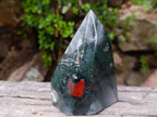 Polished Bloodstone Display Crystals x 3 From Swaziland