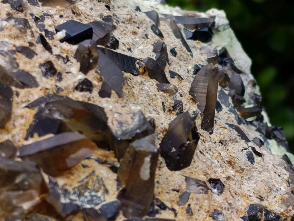Natural XL Smokey Quartz Cluster with Associated Minerals x 1 From Erongo, Namibia