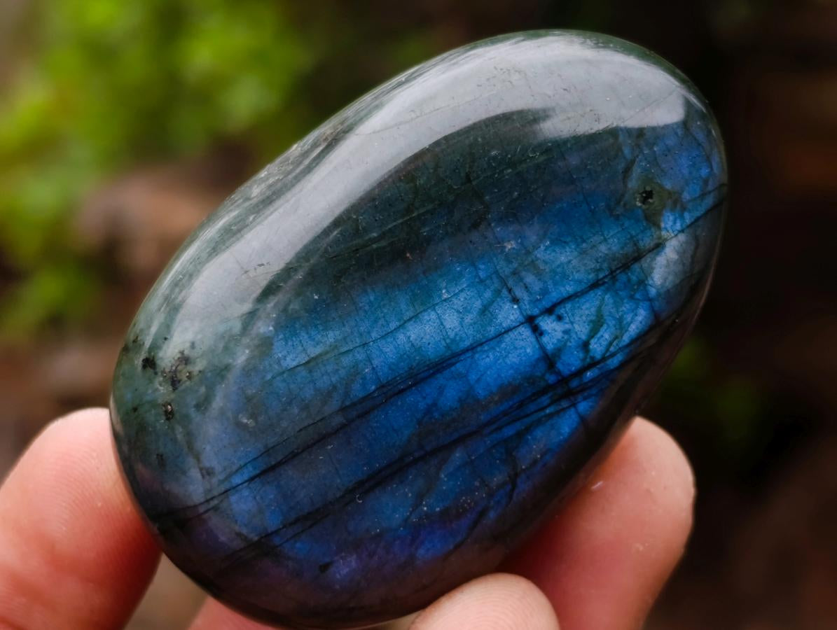 Polished Labradorite Palm Stones x 20 From Madagascar