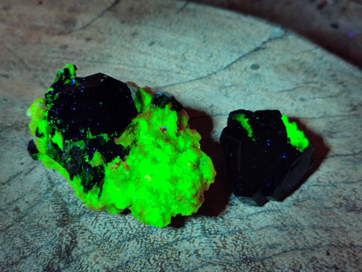 Natural Schorl Black Tourmaline Specimens x 37 From Erongo, Namibia