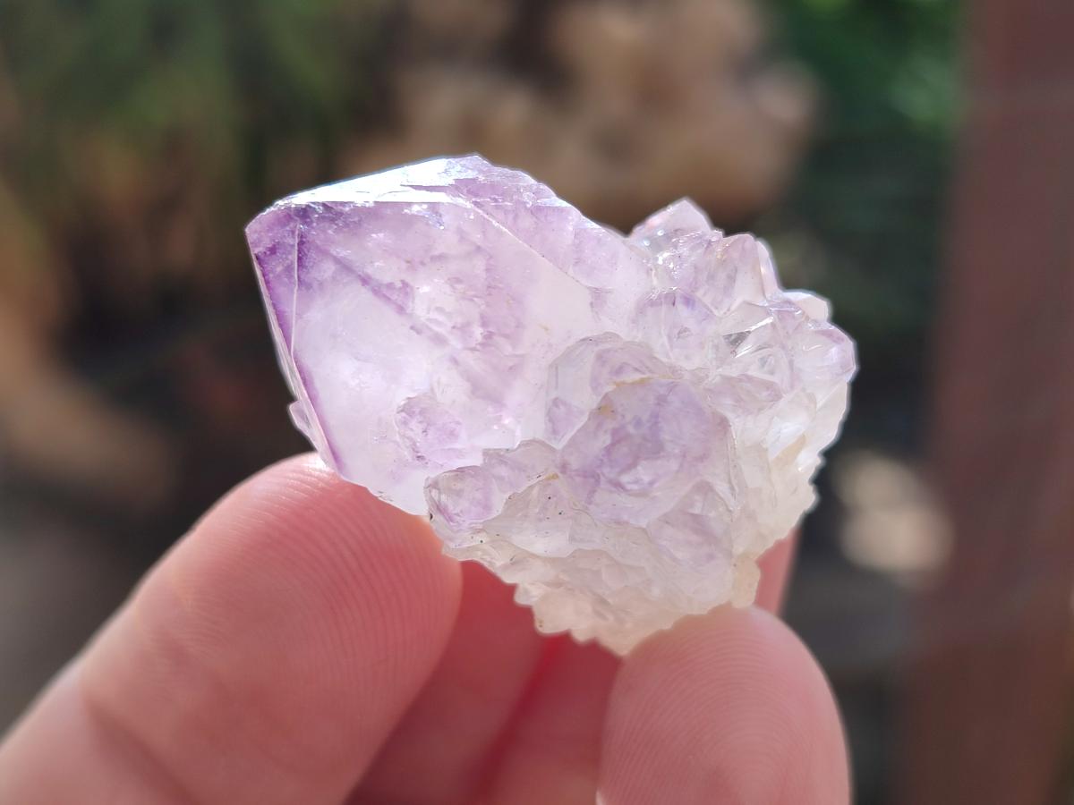 Natural Lilac Spirit Quartz Crystals x 70 From Boekenhouthoek, South Africa
