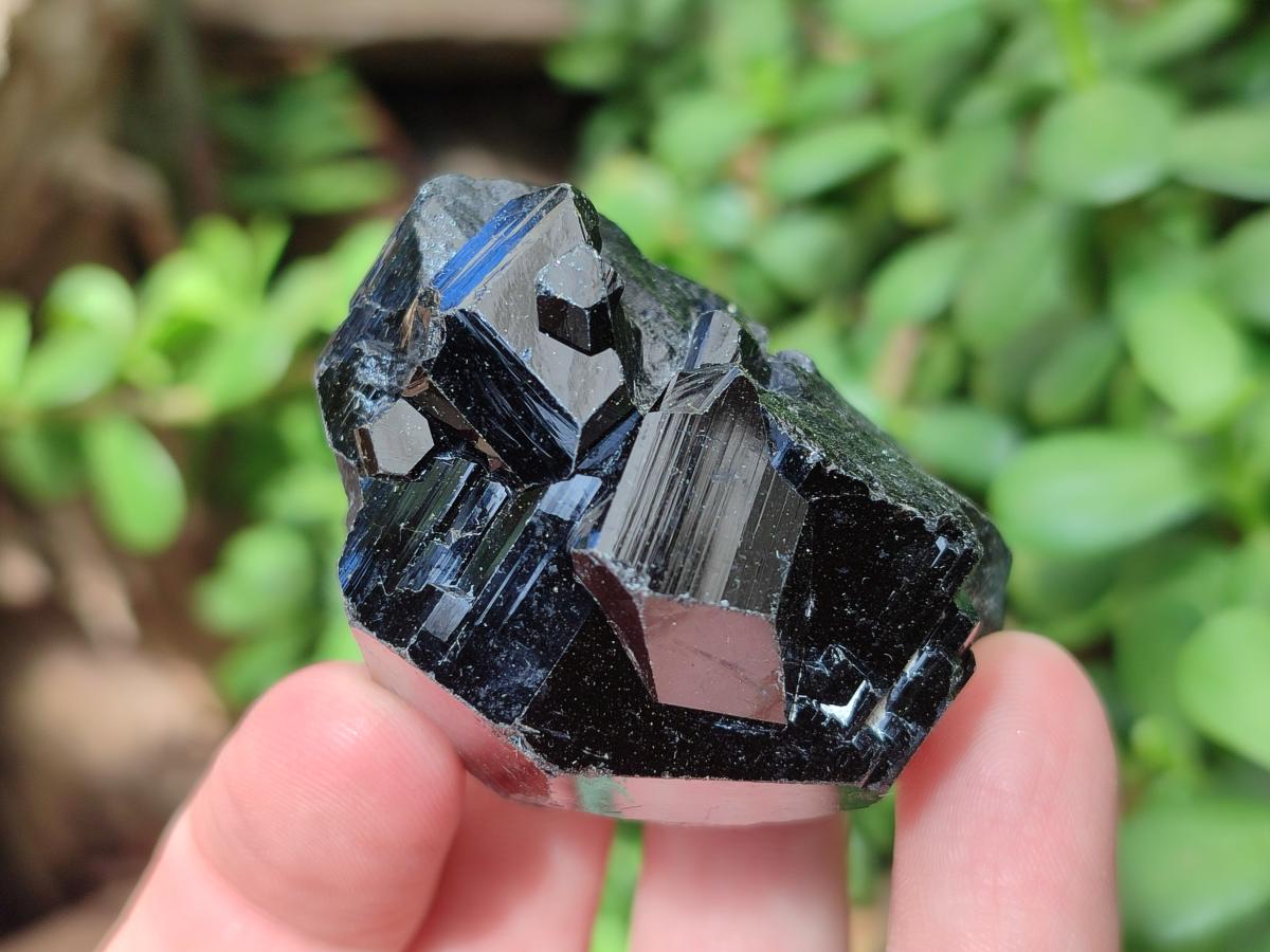 Natural Schorl Black Tourmaline Crystal and Cluster Specimens x 135 From Erongo, Namibia