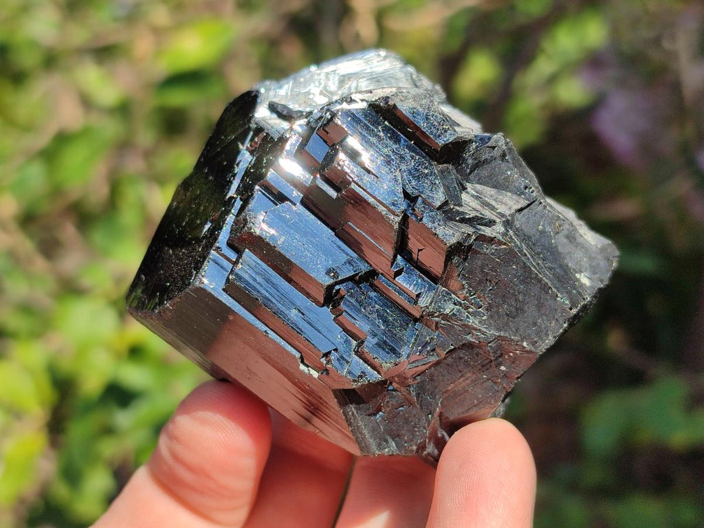 Natural Schorl Black Tourmaline Specimens x 4 From Erongo, Namibia