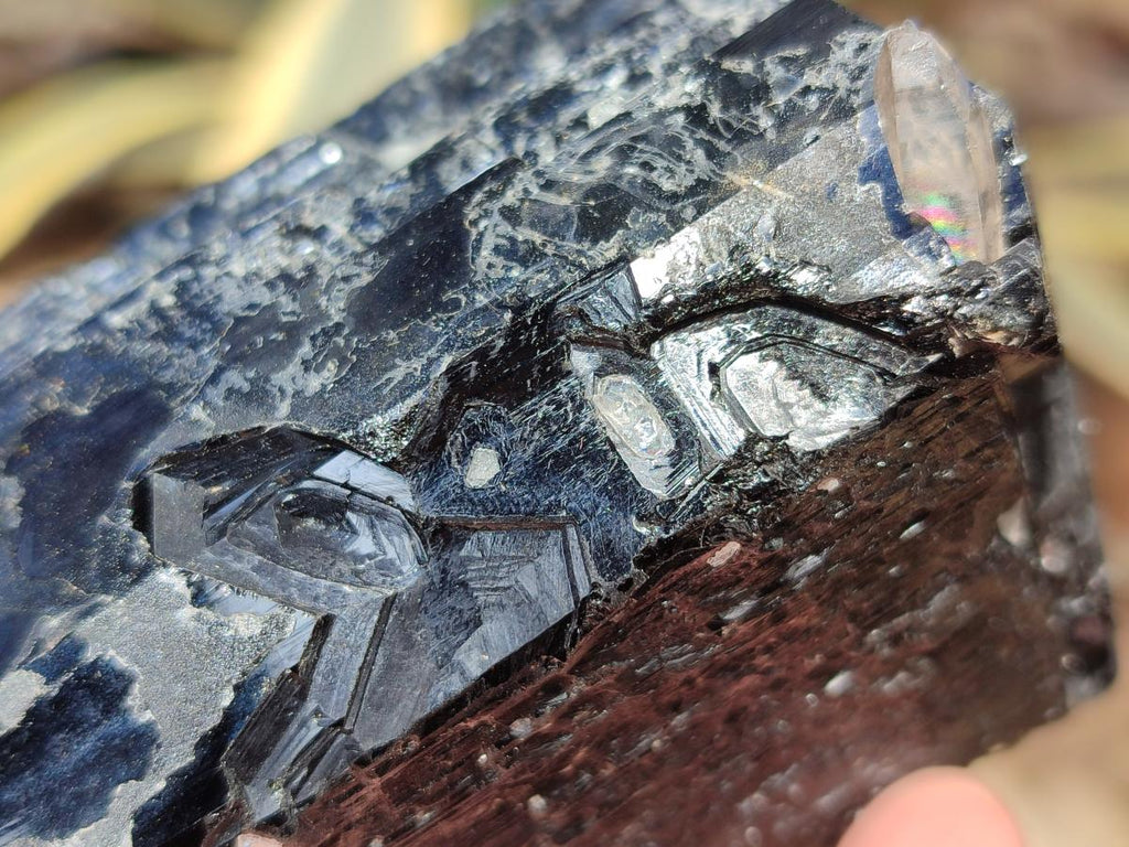 Natural Schorl Black Tourmaline Specimens x 4 From Erongo, Namibia