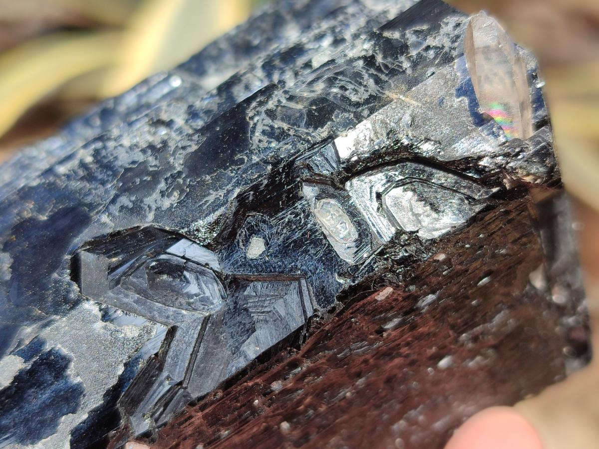 Natural Schorl Black Tourmaline Specimens x 4 From Erongo, Namibia