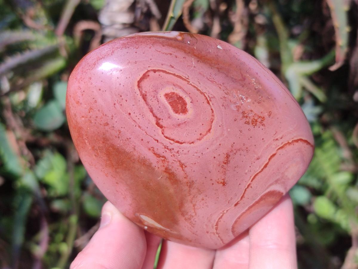 Polished Polychrome Jasper Standing Display Pieces x 6 From Androka, Madagascar