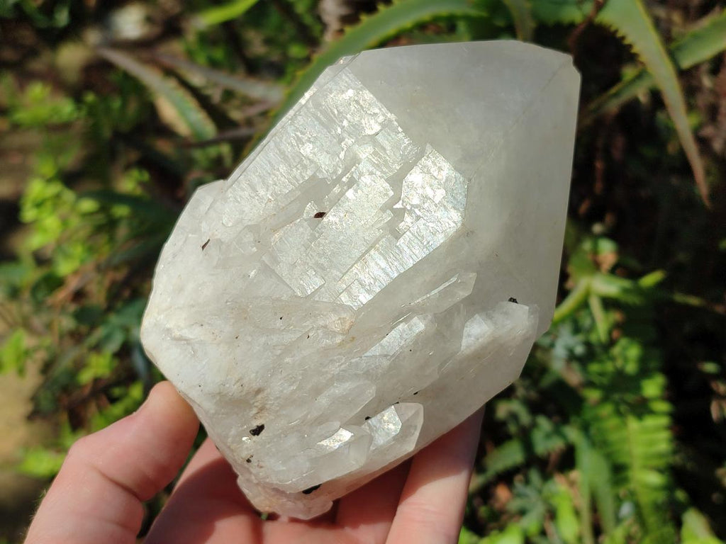 Natural Large Cascading "Anananas" Candle Quartz Crystals x 3 From Antsirabe, Madagascar
