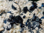Natural Schorl Black Tourmaline Crystal Specimens with Associated Minerals x 16 From Erongo, Namibia