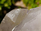 Natural Large Smokey Quartz Crystals with Schorl and Hyalite Opal x 2 From Erongo, Namibia