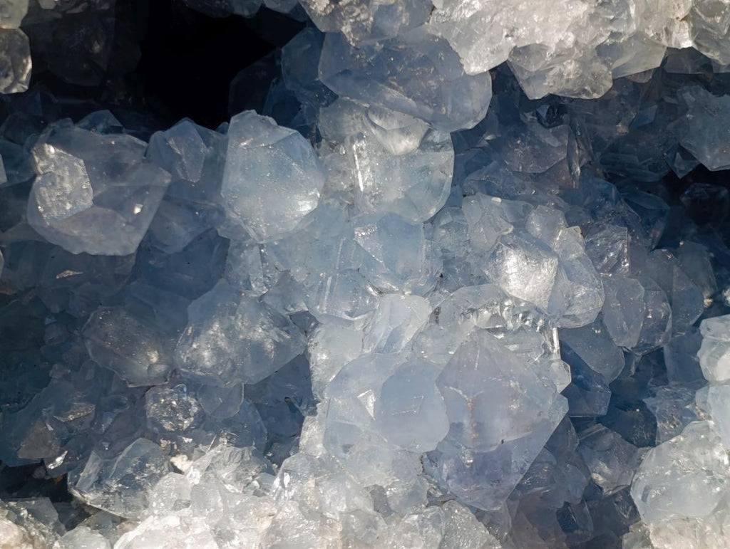 Natural XL Blue Celestite Geode Specimen x 1 From Sakoany, Madagascar