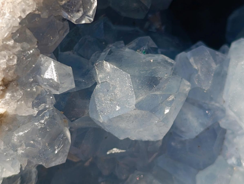 Natural XL Blue Celestite Geode Specimen x 1 From Sakoany, Madagascar