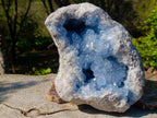 Natural XL Blue Celestite Geode Specimen x 1 From Sakoany, Madagascar