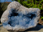 Natural XL Blue Celestite Geode Specimen x 1 From Sakoany, Madagascar
