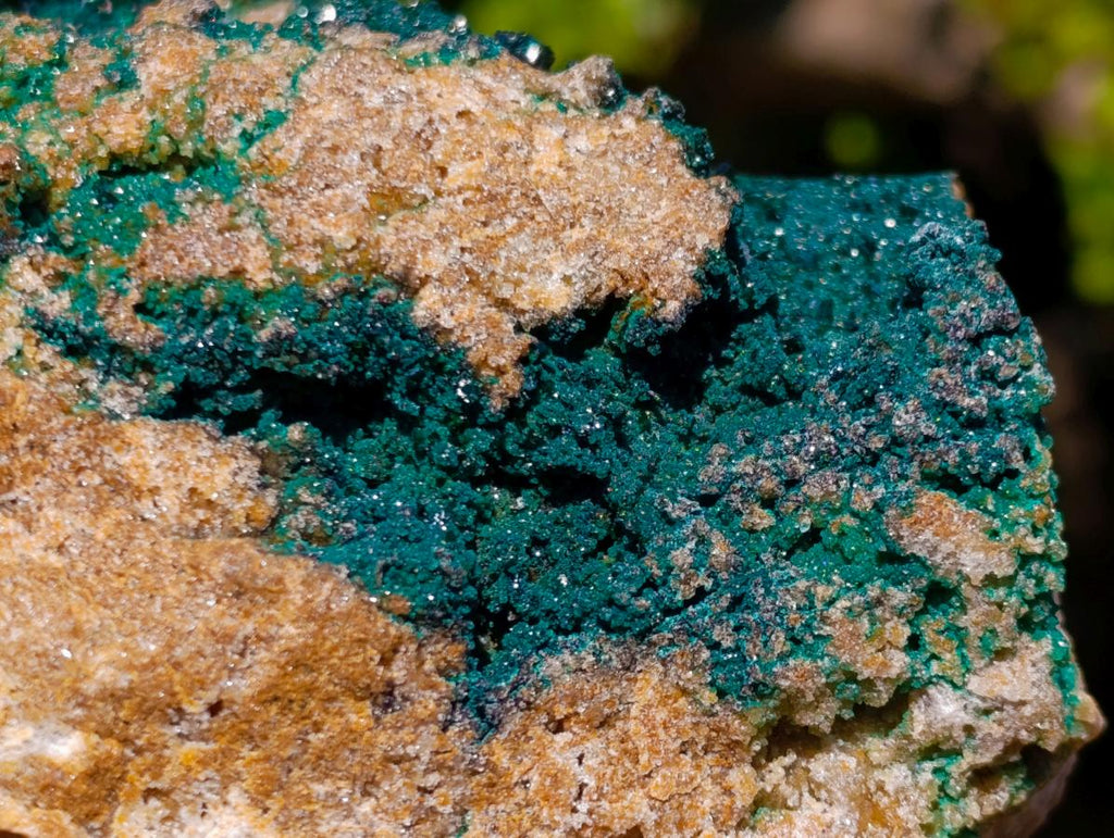 Natural Large Crystalline Malachite Specimen x 1 From Kolwezi, Congo