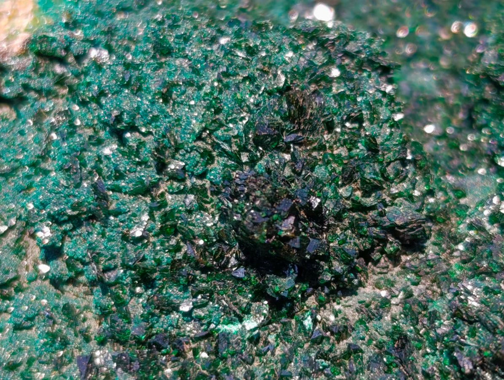 Natural Large Crystalline Malachite Specimen x 1 From Kolwezi, Congo