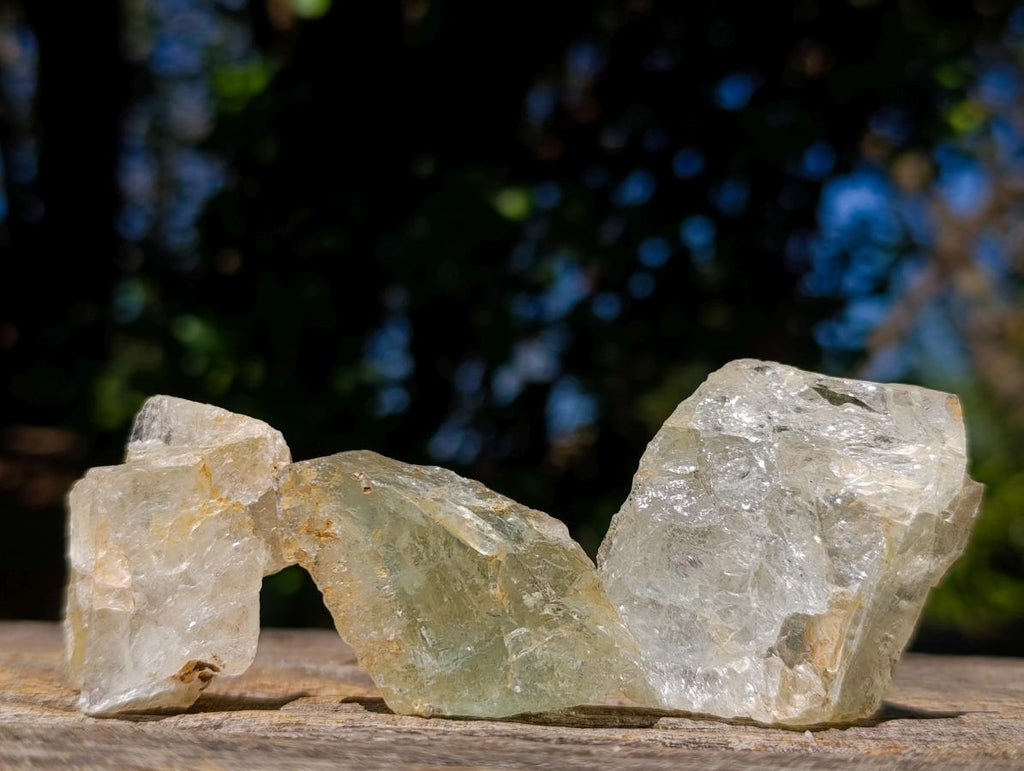 Natural Topaz Crystals x 89 From Spitzkop, Namibia