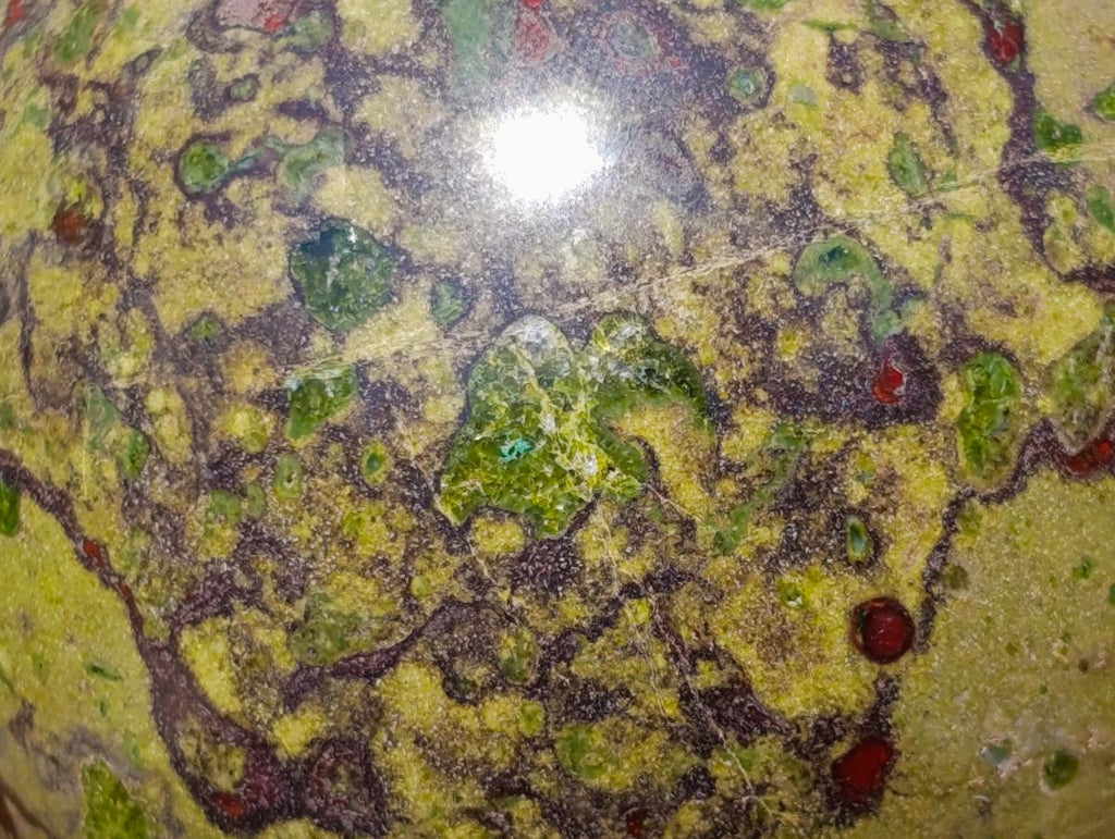 Polished Mix of Multi Mineral Spheres x 3 From South Africa