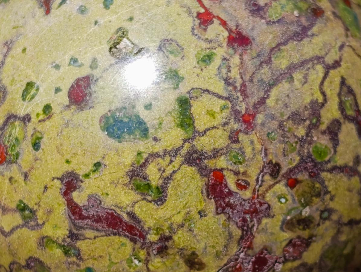 Polished Mix of Multi Mineral Spheres x 3 From South Africa