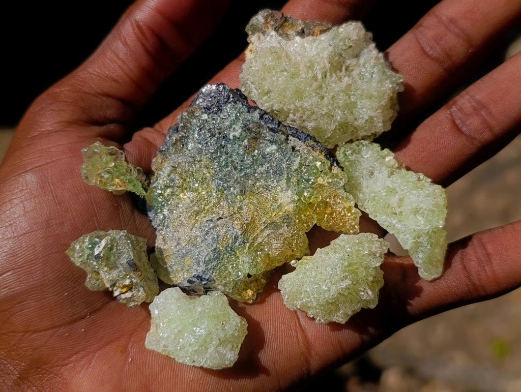 Natural Mix of Mineral Specimens x 58 From Erongo, Namibia