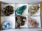 Natural Mix of Mineral Specimens x 6 From Southern Africa