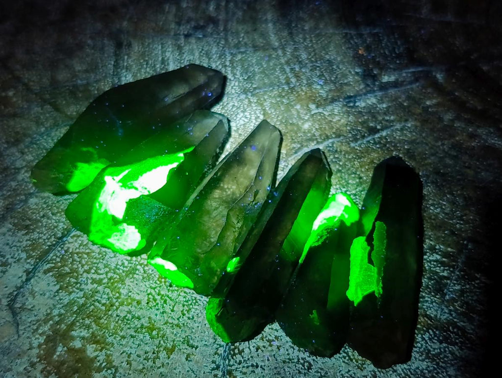 Natural Smokey Quartz Crystals x 43 From Erongo, Namibia