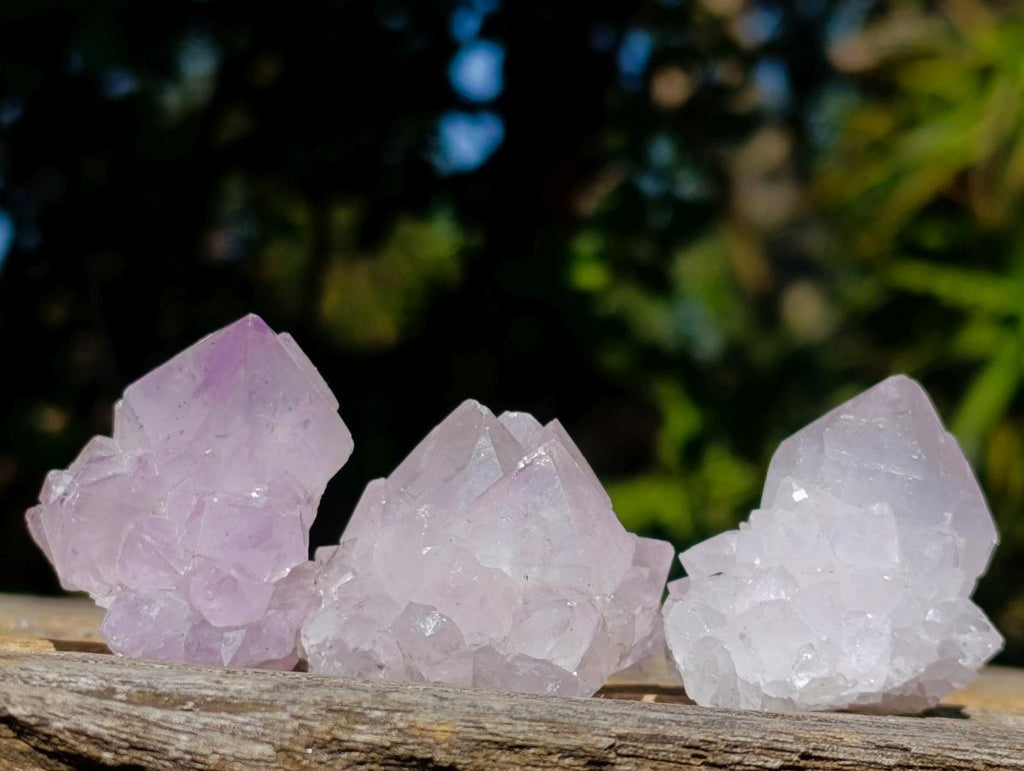 Natural Spirit Amethyst Crystals and Clusters x 70 From Boekenhouthoek, South Africa