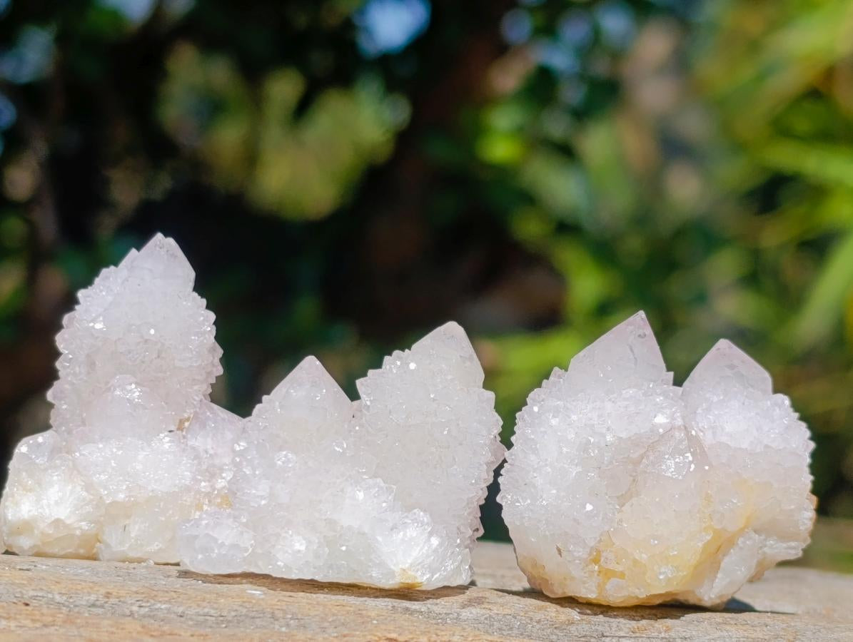 Natural Spirit Amethyst Crystals and Clusters x 70 From Boekenhouthoek, South Africa