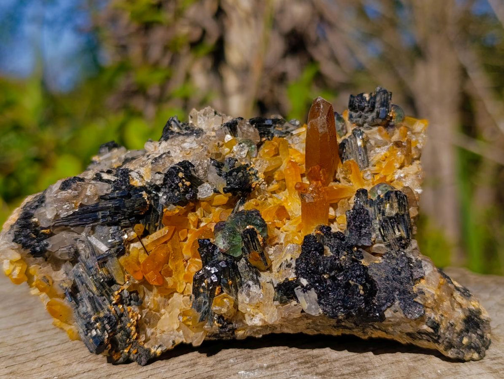 Natural Smokey Quartz Clusters x 2 From Erongo, Namibia