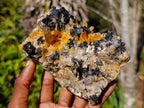Natural Smokey Quartz Clusters x 2 From Erongo, Namibia