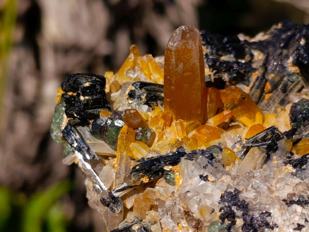 Natural Smokey Quartz Clusters x 2 From Erongo, Namibia