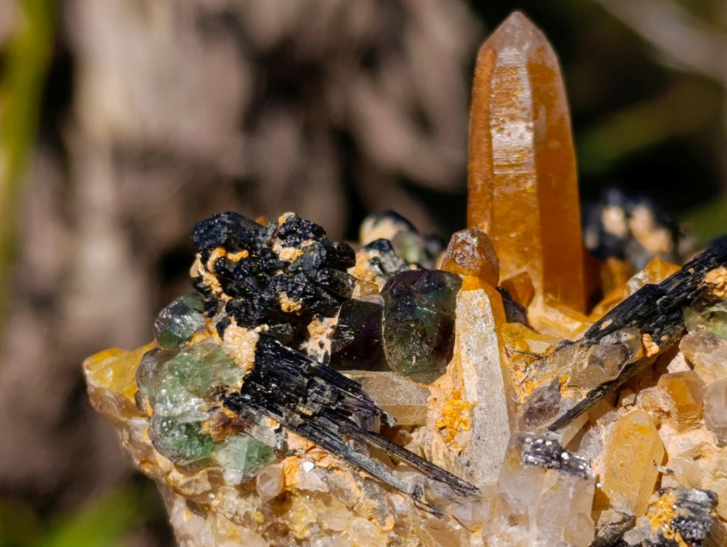 Natural Smokey Quartz Clusters x 2 From Erongo, Namibia