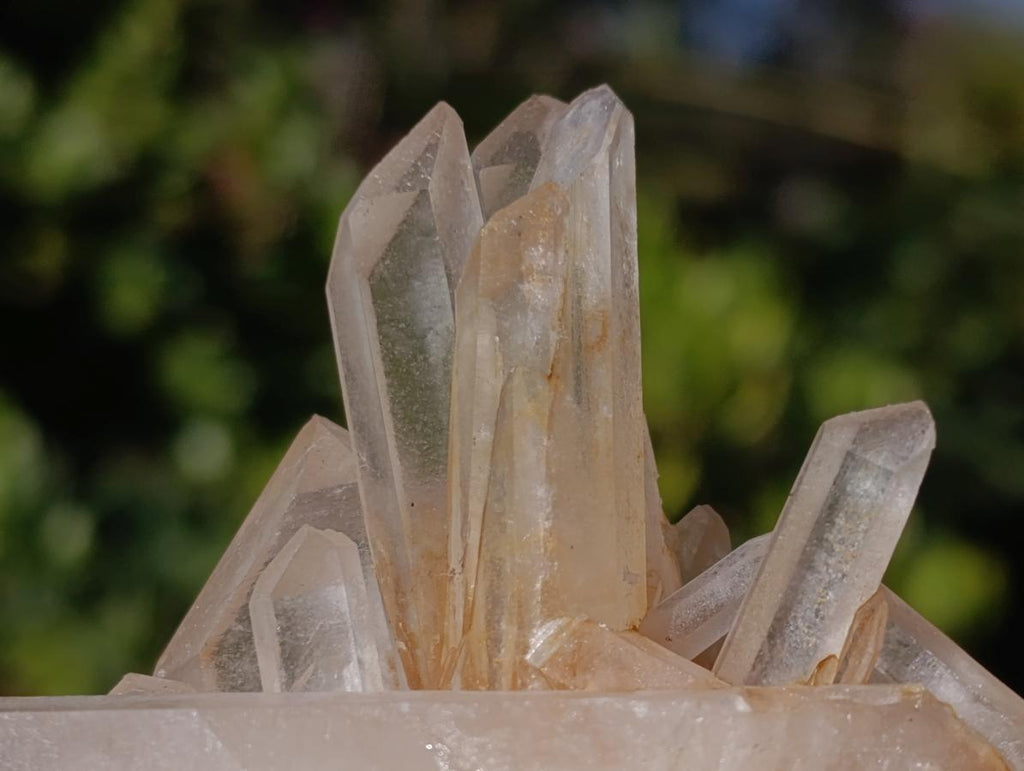 Natural Malagasy Quartz Clusters x 6 From Madagascar