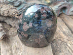 Polished "Water Sapphire" Standing Display Pieces with Sillimanite x 3 From Ambatofinandrahana, Madagascar