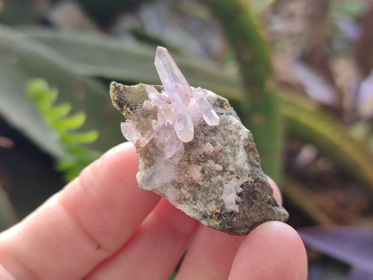 Natural Smokey and Amethyst Brandberg Quartz Crystals and Clusters x 20 From Brandberg, Namibia