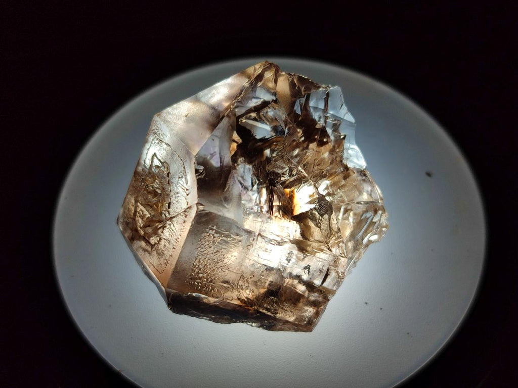 Natural Smokey and Amethyst Brandberg Quartz Crystals and Clusters x 20 From Brandberg, Namibia