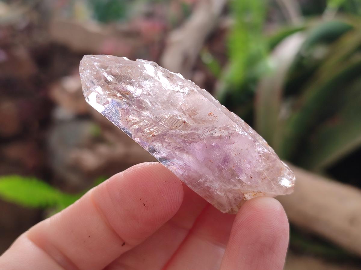 Natural Smokey and Amethyst Brandberg Quartz Crystals and Clusters x 20 From Brandberg, Namibia