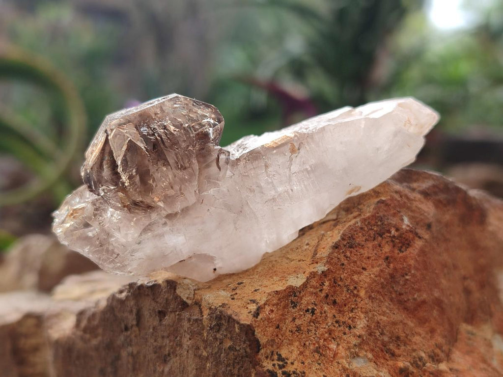 Natural Smokey and Amethyst Brandberg Quartz Crystals and Clusters x 20 From Brandberg, Namibia