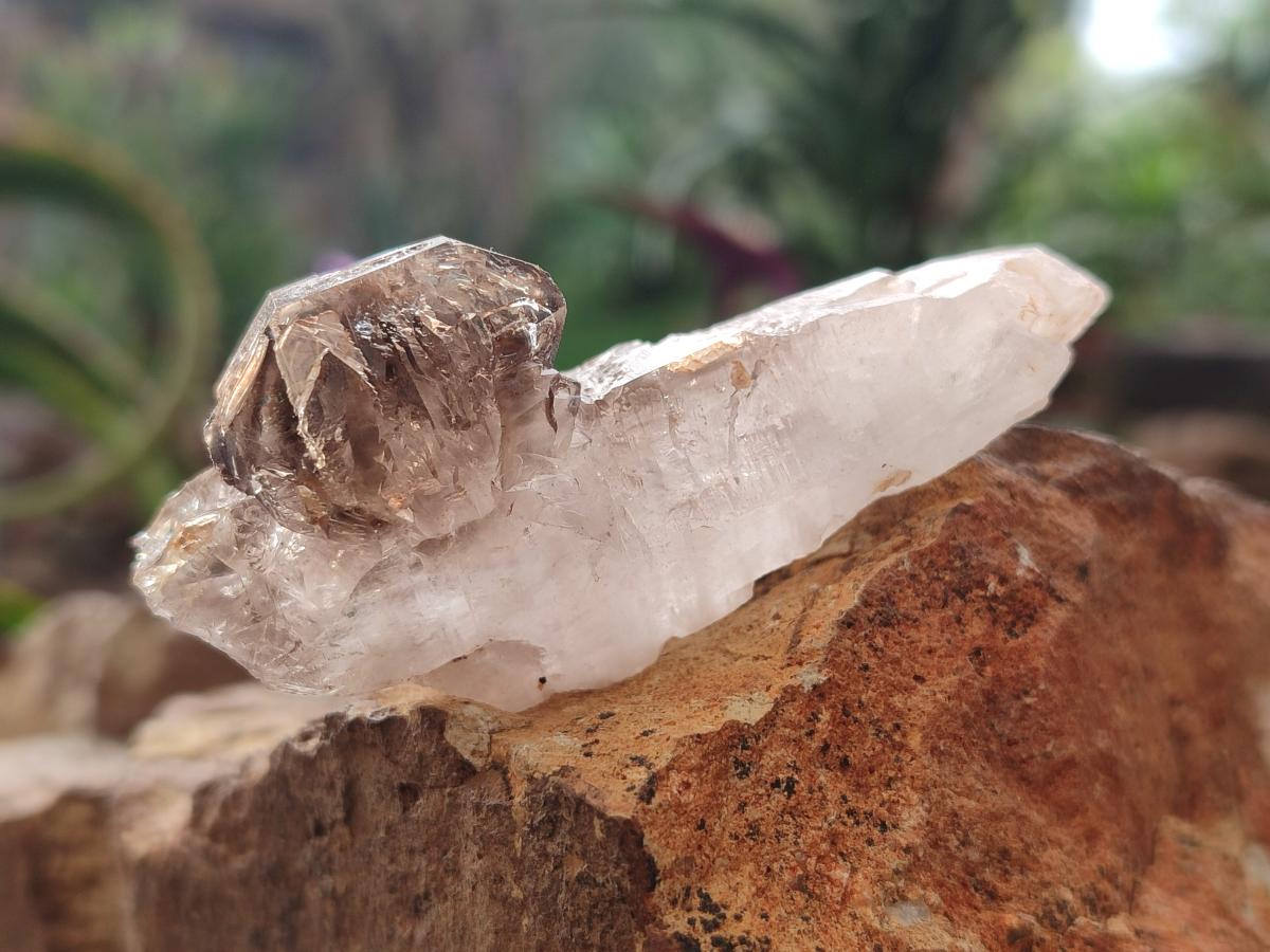 Natural Smokey and Amethyst Brandberg Quartz Crystals and Clusters x 20 From Brandberg, Namibia